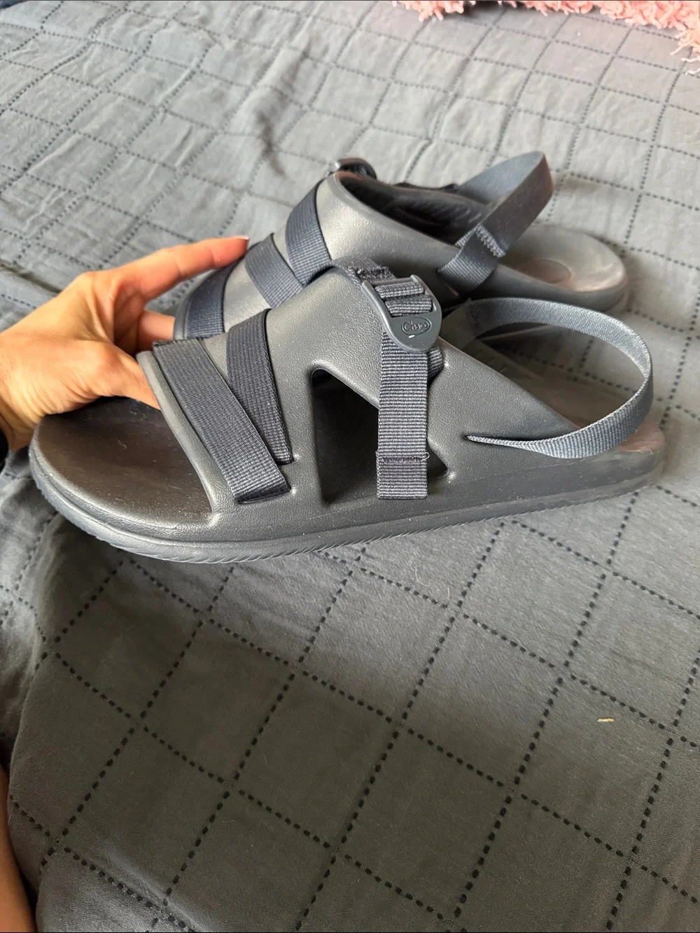 Chaco mens navy Strappy Sport Sandals